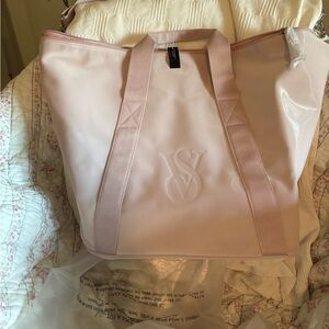 Victoria's Secret Light Pink Tote Bag